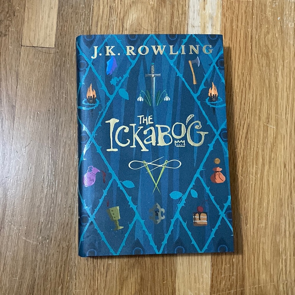 This is a hard cover book by the writer of Harry Potter JK Rowling.